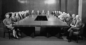 Katharine Graham in Conferrence Room