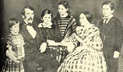 David Livingstone with Family