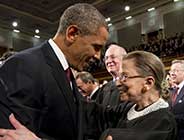 Ruth Ginsburg President Obama