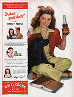 Shirley Temple Cola Ad