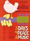 Woodstock Music Festival Poster