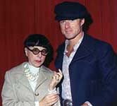Edith Head with Robert Redford