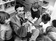 Mr. Rogers and children